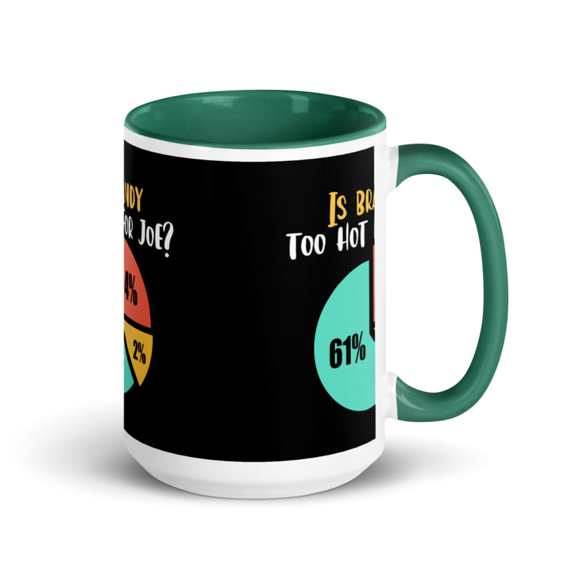 Is brandy too hot for joe - Joe Dirt Film Mug with Color Inside - Image 19