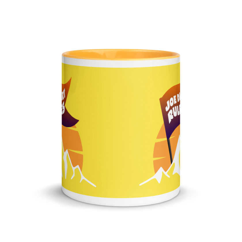 Joe Dirt Rules Mug with Color Inside - Image 36