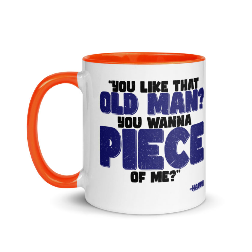 You like that old man? You wanna piece of me? -Happy, Happy Gilmore - Image 24