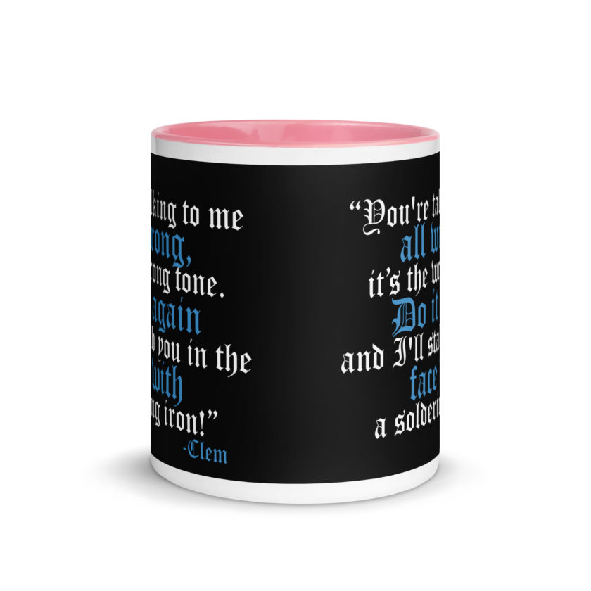 You're talking to me all wrong, its the wrong tone. Do it again and I'll stab you in the face with a soldering iron! -Clem, Joe Dirt Film - Image 32
