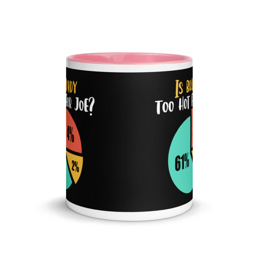 Is brandy too hot for joe - Joe Dirt Film Mug with Color Inside - Image 32