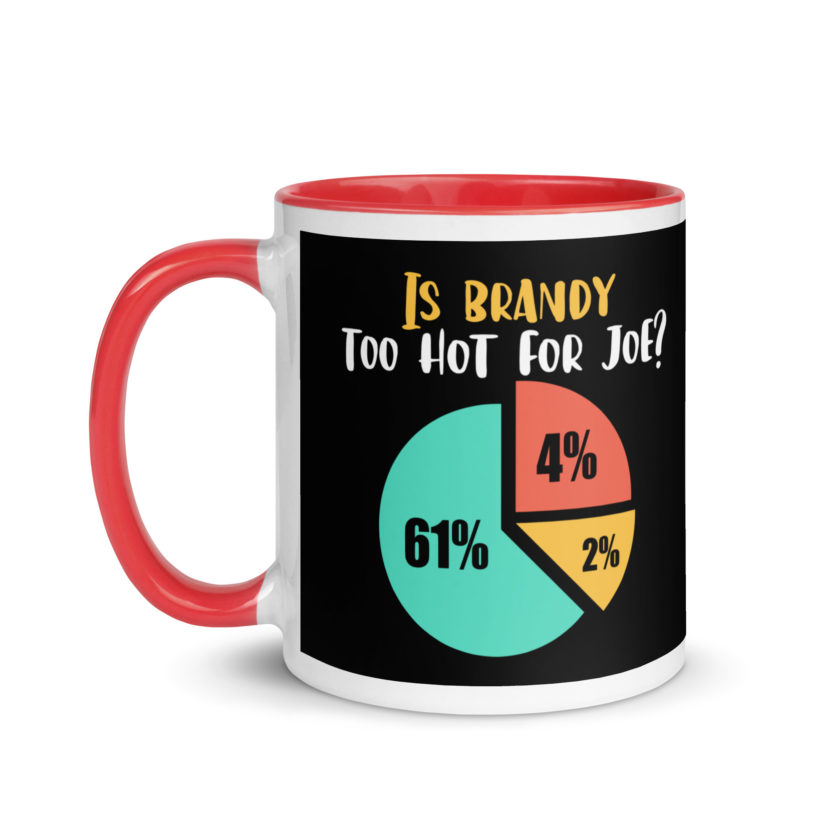 Is brandy too hot for joe - Joe Dirt Film Mug with Color Inside - Image 12