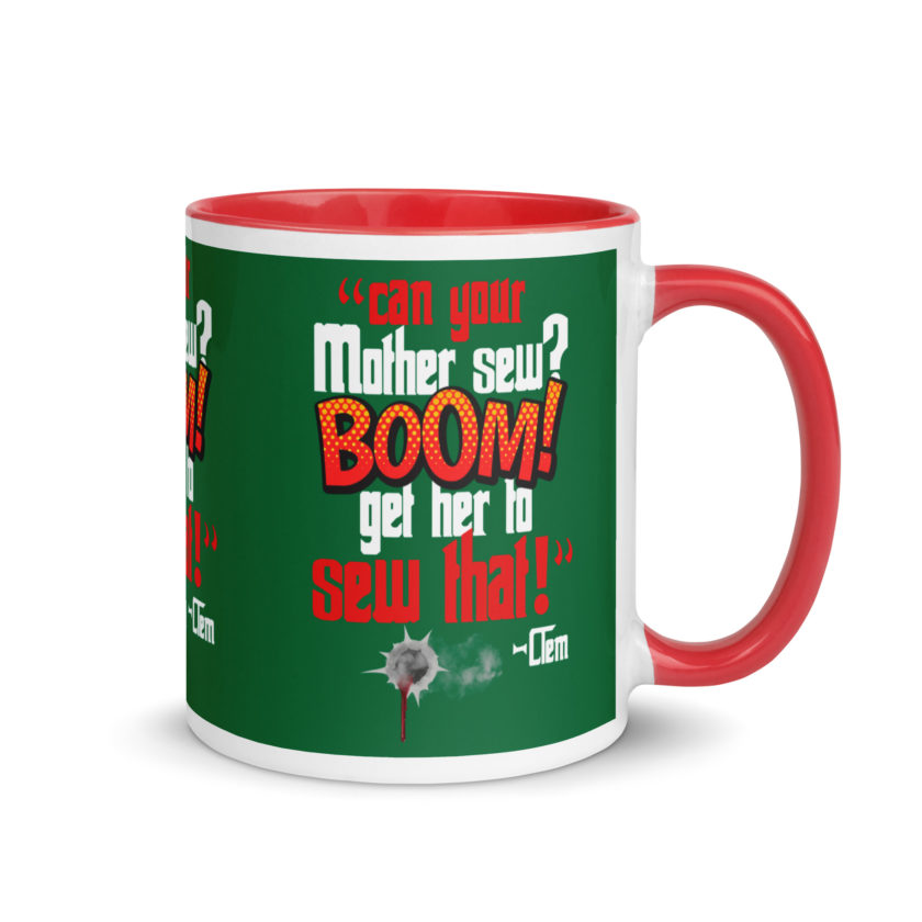 Can your mother sew? BOOM! Get her to sew that! -Clem, Joe Dirt Film - Image 11
