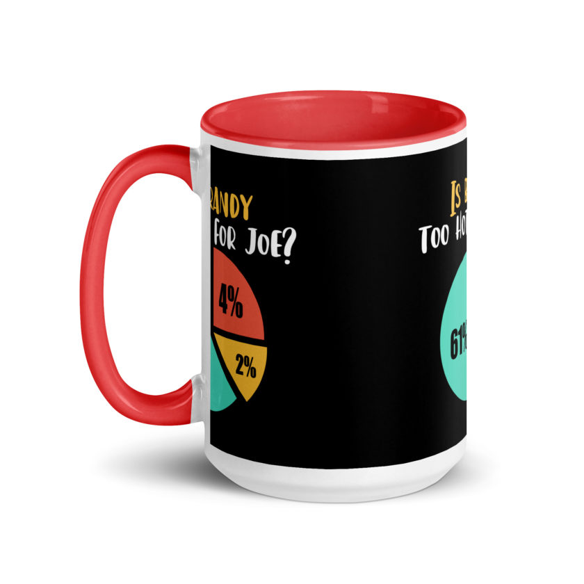 Is brandy too hot for joe - Joe Dirt Film Mug with Color Inside - Image 15