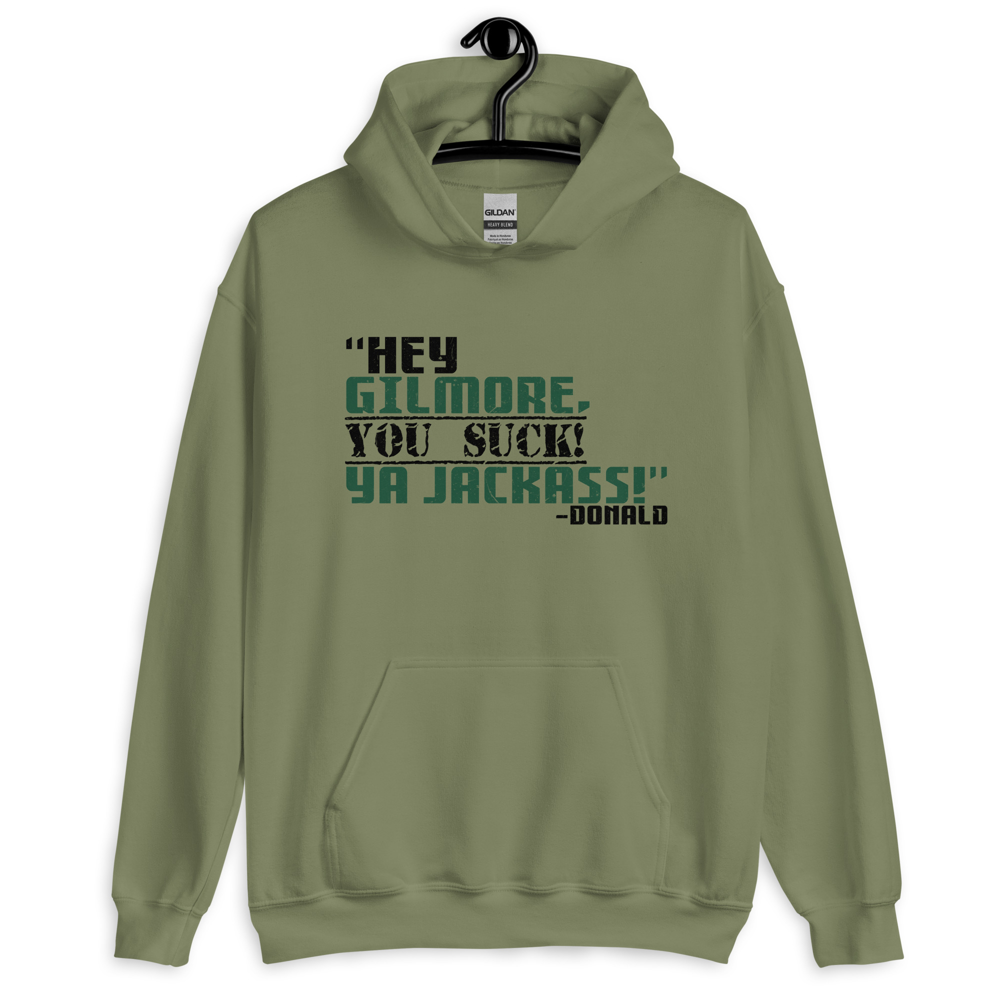 Hey Gilmore, you suck! Ya Jackass! -Donald, Happy Gilmore - Image 2