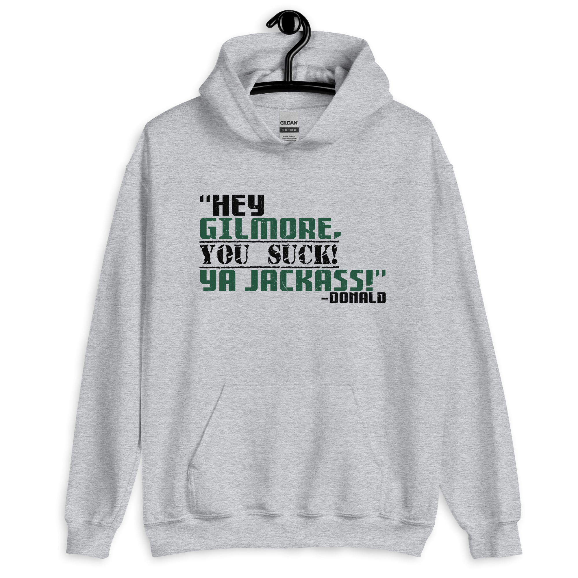 Hey Gilmore, you suck! Ya Jackass! -Donald, Happy Gilmore - Image 3