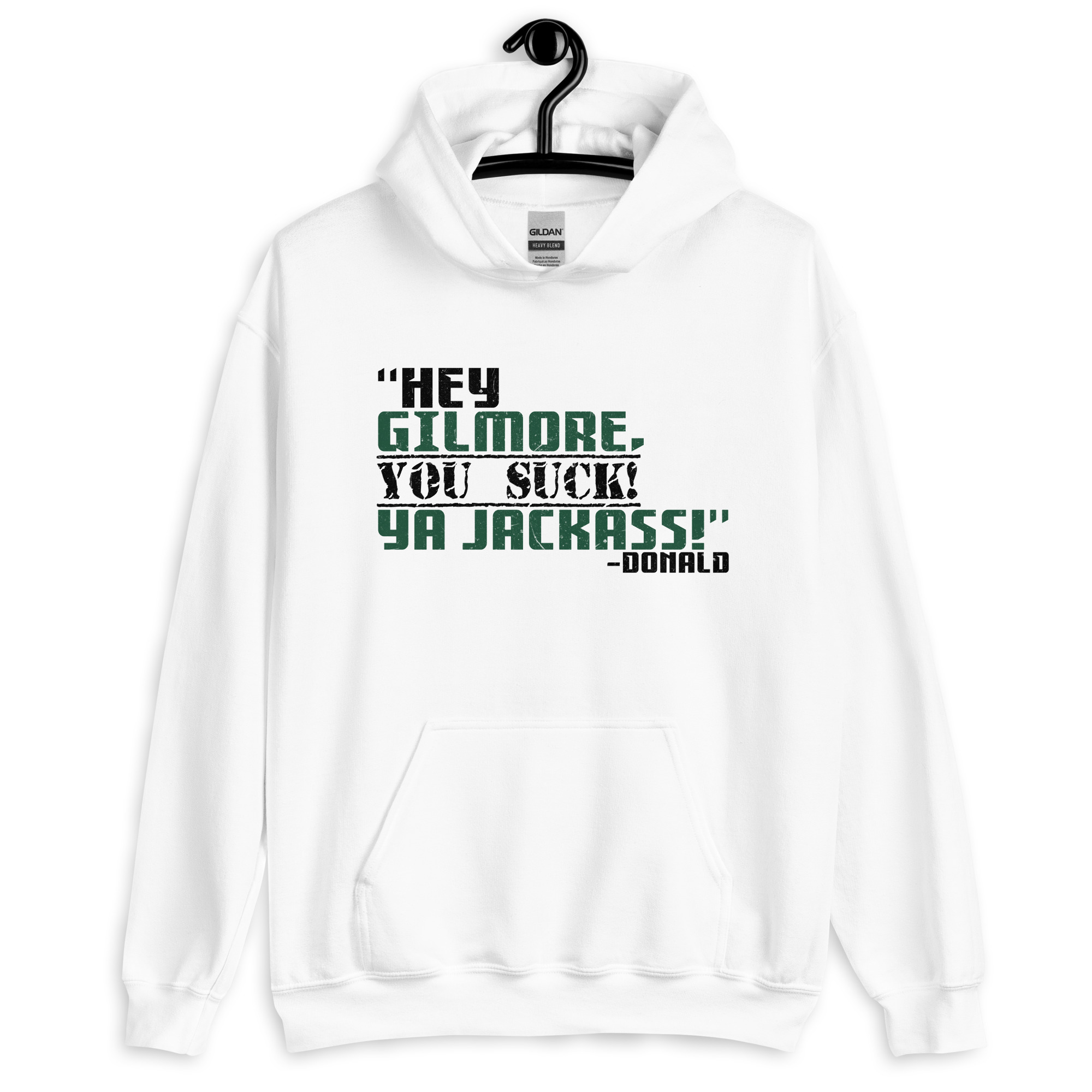 Hey Gilmore, you suck! Ya Jackass! -Donald, Happy Gilmore - Image 6