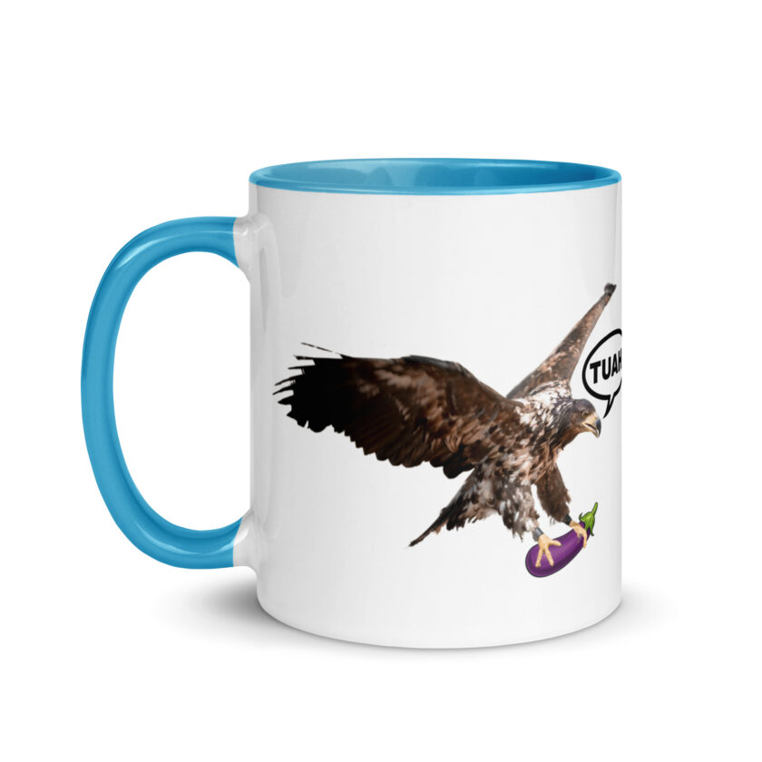 HAWK TUAH! Mug with Color Inside