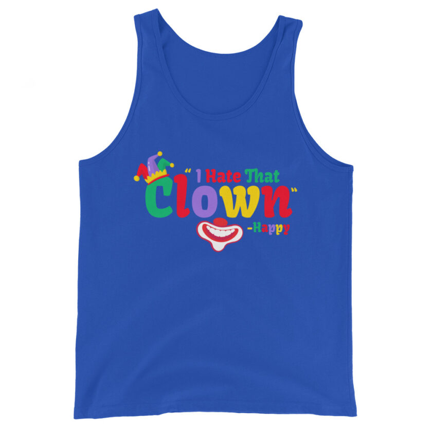 I hate that clown! -Happy, Happy Gilmore Men's Tank Top - Image 9
