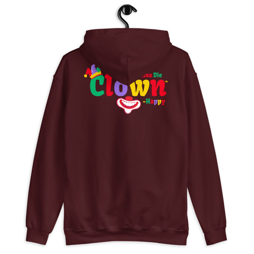 I hate that clown! -Happy, Happy Gilmore Unisex Hoodie - Image 7