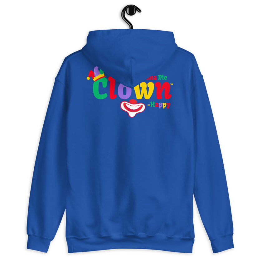 I hate that clown! -Happy, Happy Gilmore Unisex Hoodie - Image 12