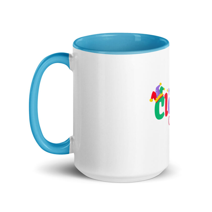 I hate that clown! -Happy, Happy Gilmore Mug with Color Inside - Image 30