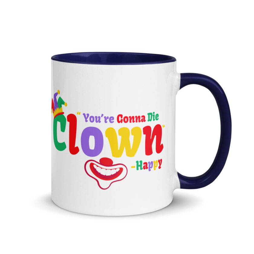 I hate that clown! -Happy, Happy Gilmore Mug with Color Inside - Image 8