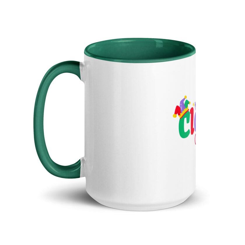 I hate that clown! -Happy, Happy Gilmore Mug with Color Inside - Image 21
