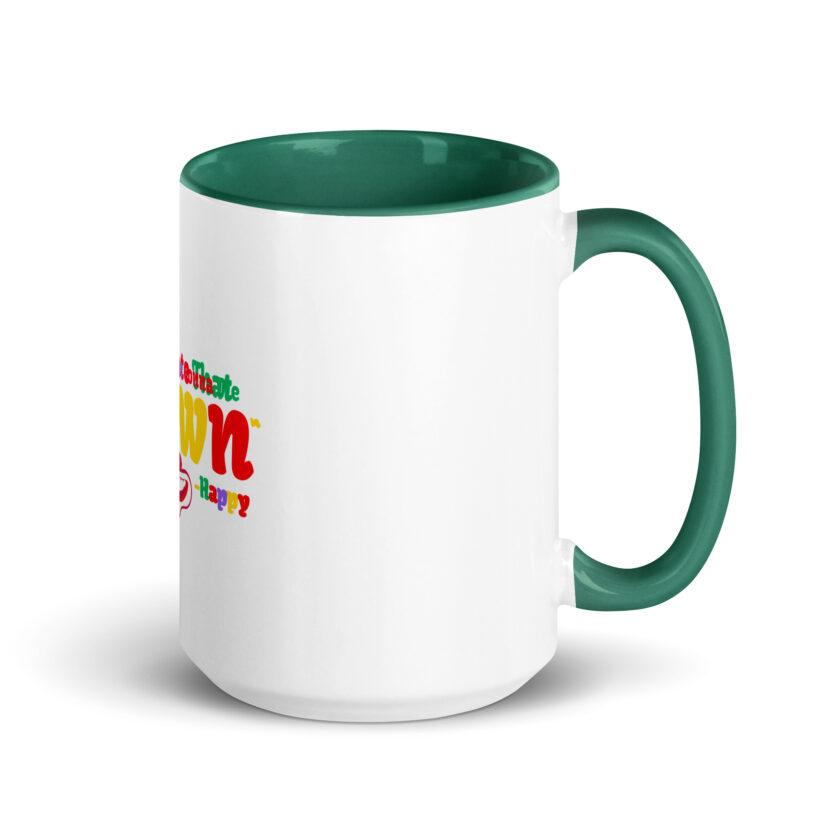 I hate that clown! -Happy, Happy Gilmore Mug with Color Inside - Image 19