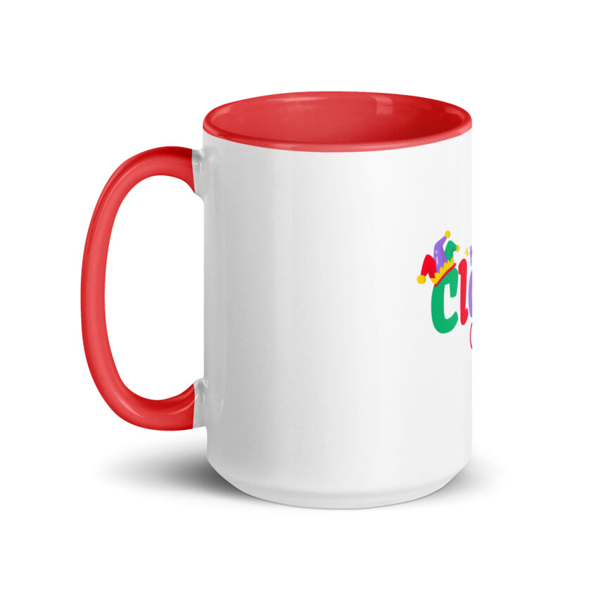 I hate that clown! -Happy, Happy Gilmore Mug with Color Inside - Image 15